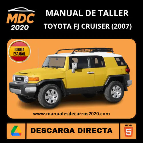 Manual de Taller y Diagramas Toyota FJ Cruiser 2007 Español