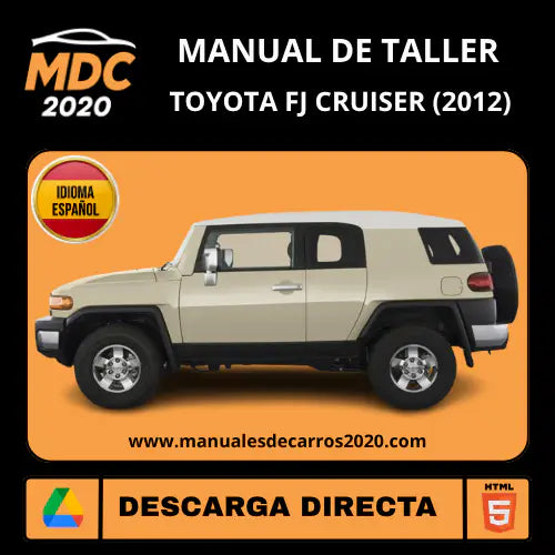 Manual de Taller y Diagramas Toyota FJ Cruiser 2012 Español
