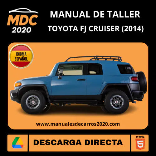Manual de Taller y Servicio Toyota FJ Cruiser 2014 Español