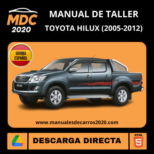 Manual de Taller y Servicio Toyota Hilux 2005-2012 Español