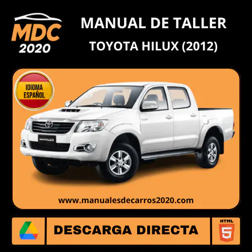 Manual de Taller y Diagramas Toyota Hilux (2012) Español