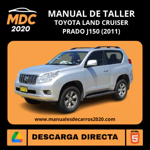 Manual de Taller y Diagramas Toyota Land Cruiser Prado 2011