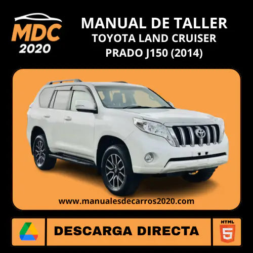 Manual de Taller Toyota Land Cruiser Prado J150 (2014)