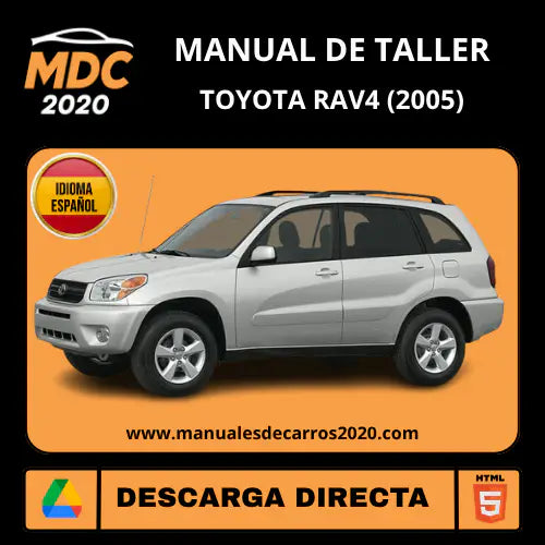 Manual de Taller y Diagramas Toyota Rav4 (2005) Español