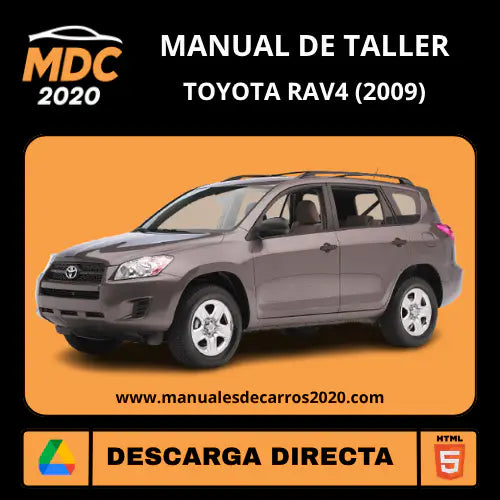 Manual de Taller y Diagramas Eléctricos Toyota Rav4 (2009)
