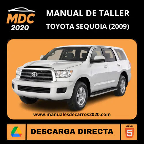 Manual Taller Toyota Sequoia (2009) Interactivo Oficial