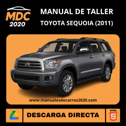 Manual de Servicio Toyota Sequoia 2011 Oficial Interactivo