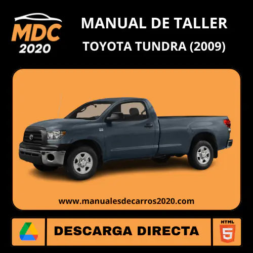 Manual de Taller y Diagramas Toyota Tundra (2009)