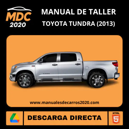 Manual de Taller y Servicio Interactivo Toyota Tundra (2013)
