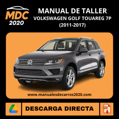Manual de Taller Volkswagen Touareg 7P (2011-2017) PDF