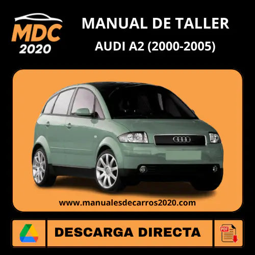 Manual de Servicio y Diagramas Audi A2 (2000-2005) PDF