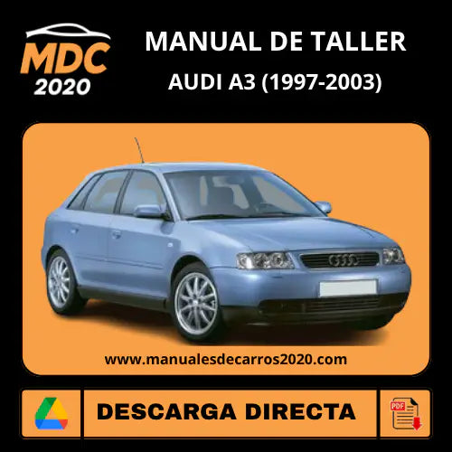 Manual de Reparación y Diagramas Audi A3 8L (1997-2003) PDF