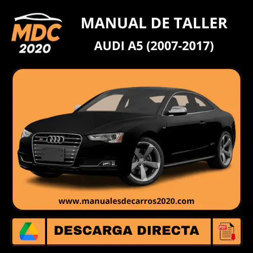 Manual de Taller y Diagramas Audi A5 S5 RS5 (2007-2017) PDF