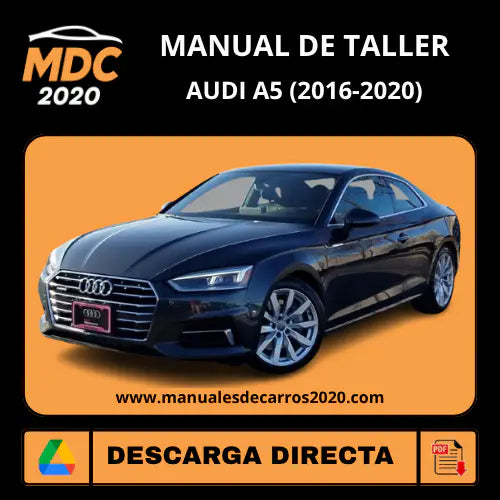Manual de Taller y Diagramas Audi A5 (2016-2020) PDF