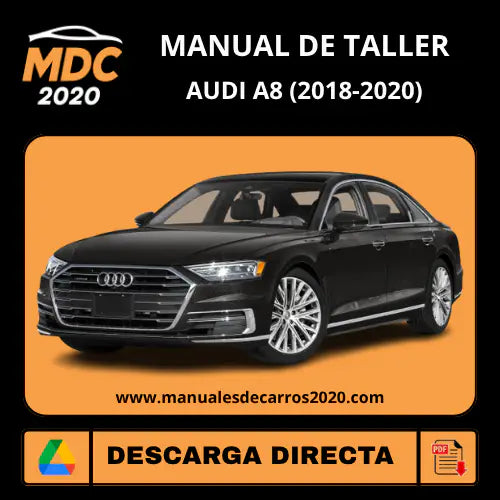 Manual Servicio Audi A8 (D5-4N) 2018-2020 PDF