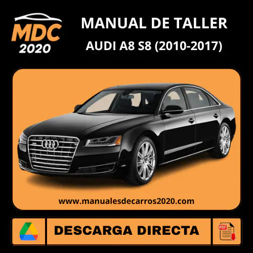 Manual de Taller y Servicio Audi A8 S8 (2010-2017) PDF