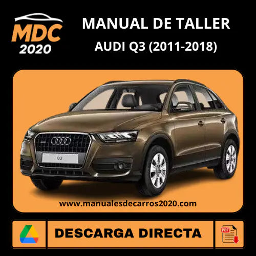 Manual Taller y Diagramas Eléctricos Audi Q3 (2011-2018) PDF