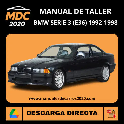 Manual de Reparación BMW Serie 3 (E36) PDF (1992-1998)