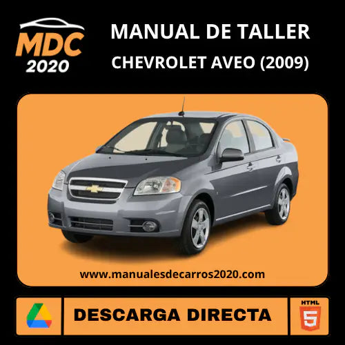 Manual de Servicio Chevrolet Aveo (2009) Español Interactivo