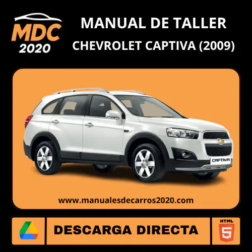 Manual de Taller Interactivo Chevrolet Captiva (2009) Español