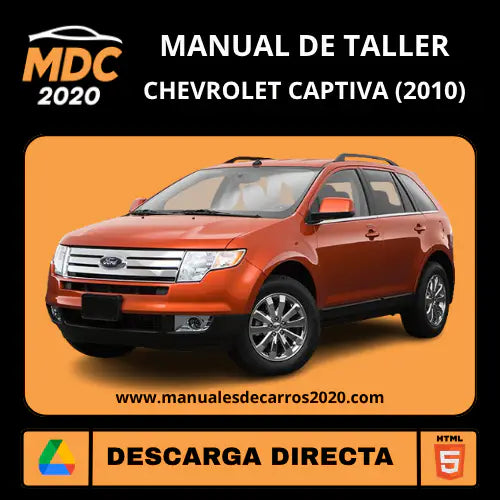 Manual de Reparación Chevrolet Captiva (2010) Español