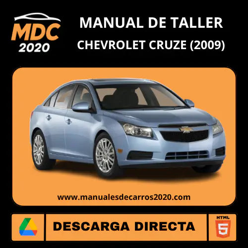 Manual Reparación y Diagramas Chevrolet Cruze 2009 Español