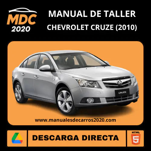 Manual de Taller Interactivo Chevrolet Cruze (2010) Español