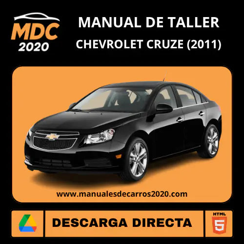 Manual Taller Interactivo Chevrolet Cruze (2011) Español