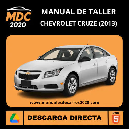 Manual de Taller Interactivo Chevrolet Cruze (2013) Español