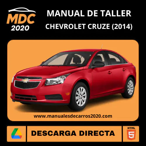 Manual de Reparación Chevrolet Cruze (2014) Español
