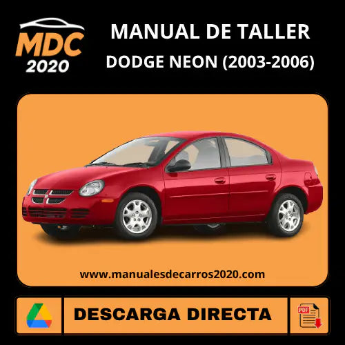 Manual de Servicio Dodge Neon PDF (2003-2006) Oficial