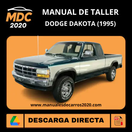 Manual de Servicio y Diagramas Dodge Dakota PDF (1995)