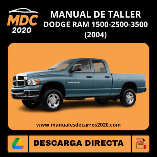 Manual de Taller Dodge Ram (1500-2500-3500) 2004 PDF