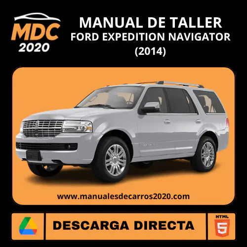 Manual Taller Interactivo Ford Experdition Navigator (2014)