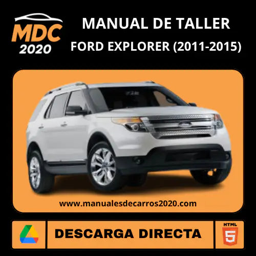 Manual de Taller Interactivo Ford Explorer (2011-2015)