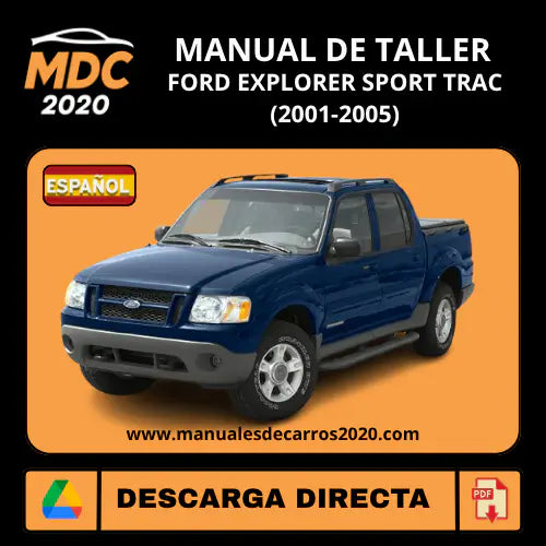 Manual de Taller Ford Explorer Sport Trac 2001-2005 Español
