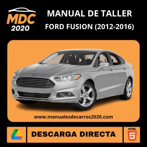 Manual de Taller y Diagramas Ford Fusion (2012-2016)