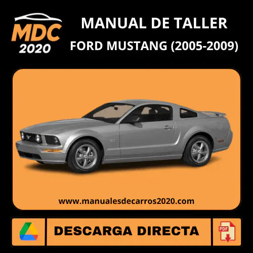 Manual de Taller y Servicio Ford Mustang (2005-2009) PDF
