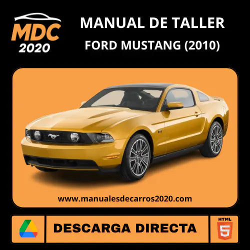 Manual de Taller y Diagramas Interactivo Ford Mustang (2010)