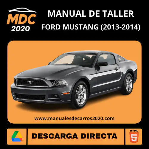 Manual de Taller y Diagramas Ford Mustang (2013-2014)