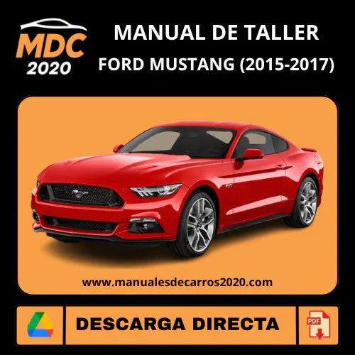 Manual de Taller y Servicio Ford Mustang (2015-2017) PDF