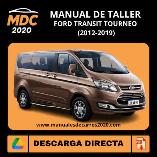 Manual de Taller Ford Transit Tourneo Custom (2012-2019) PDF