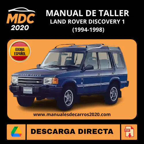 Manual Taller Land Rover Discover 1 (1994-1998) Español PDF