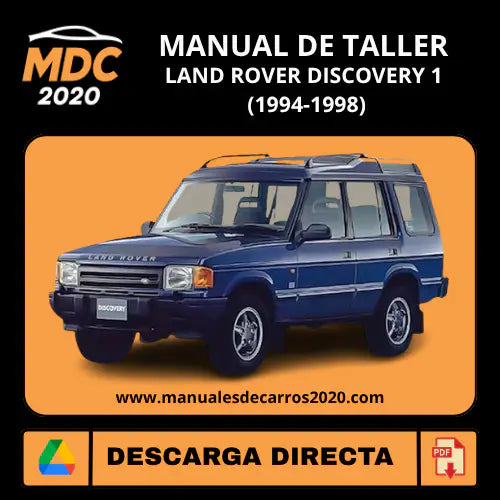 Manual Taller Land Rover Discovery 1 (1994-1998) PDF