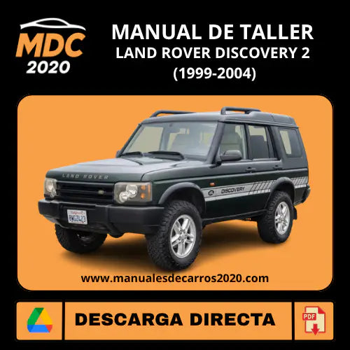 Manual Taller Land Rover Discovery 2 V8i (1999-2004) PDF