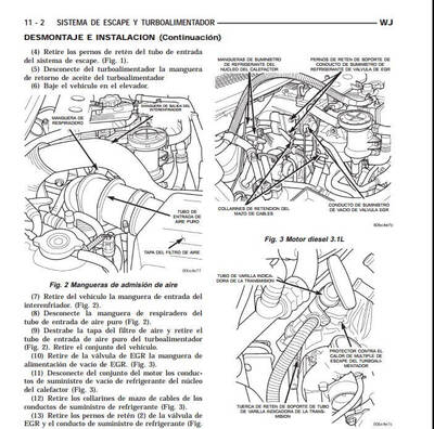 Manual de reparación Jeep Grand Cherokee WJ WG 1999-2004 Español: la guía definitiva para reparaciones de motor.