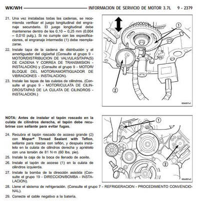 Reparación de transmisión Jeep Grand Cherokee WK 2005-2010 Español: eficaz con el manual de servicio.