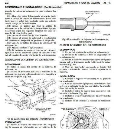 Manual de reparación Jeep Grand Cherokee ZJ ZG 1993-1998 Español: soluciones rápidas para problemas comunes.
