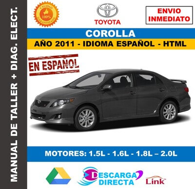 Manual de Taller y Servicio Toyota Corolla 2011 Español
