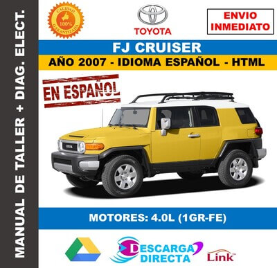 Manual de Taller y Servicio Toyota FJ Cruiser 2007 Español